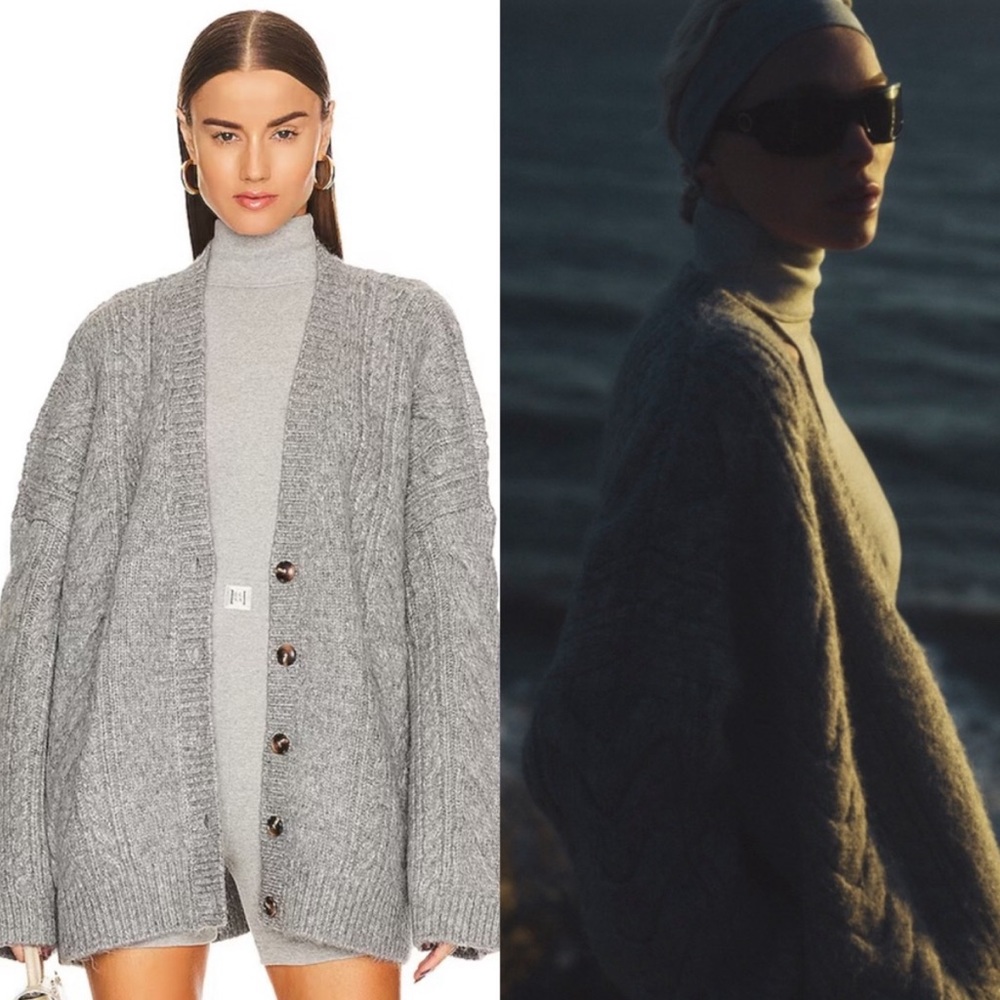 Helsa Serena Cable Knit Cardigan